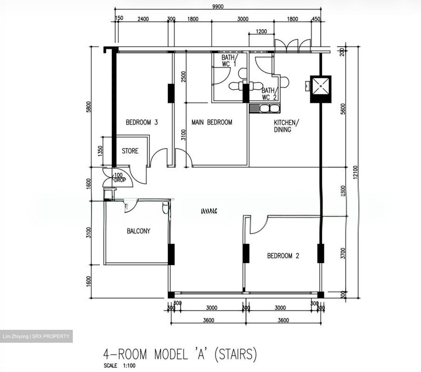 Blk 218 Choa Chu Kang Central (Choa Chu Kang), HDB 4 Rooms #594633781